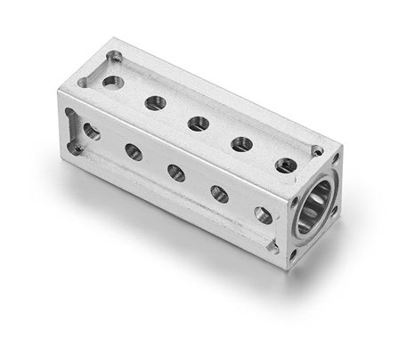 流量閥體（tǐ）鋁合金零件