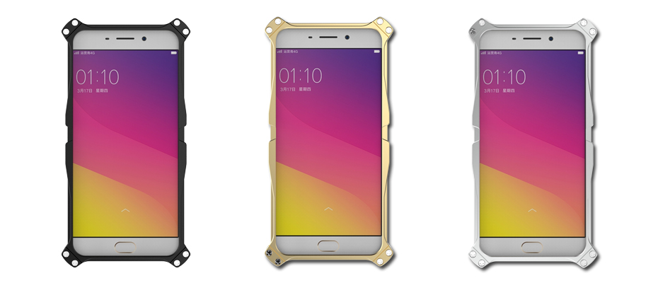 鋁（lǚ）合金手機（jī）保護套OPPO R9